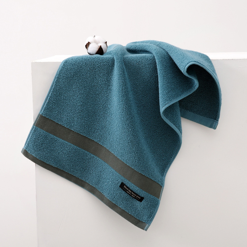 3pcs 100% Cotton For Everyday Use Thickening Towel,13*30nches, Soft Refreshing Breathable, Bacteriostat Bath Towel Water Injectivity Strong Quick Dryi