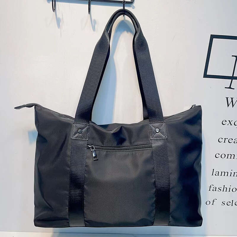 Casual Large New Waterproof Oxford Cloth Shoulder Fashion Printed Women's Versatile Tote Simple Commuter Bag