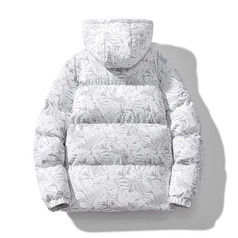 Fashion Warm Trendy Cotton Clothes Patchwork Top Hooded Jacket