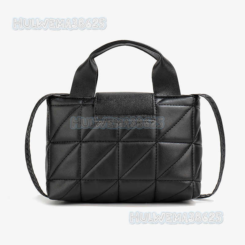 Fashion New Plaid Handbag for Women 2025 Autumn Small Square Bag Simple Shoulder Handbag Crossbody Womens Bag H250804