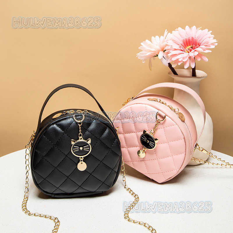 Womens Bag 2025 New Fashion Mini Small Bag Womens Chain Bag One Shoulder Crossbody Small Round Bag Women H250804