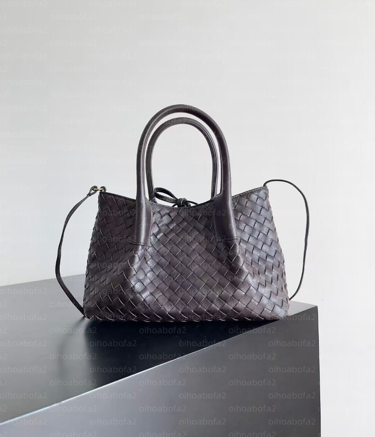 Designer Tote pinacoteca Woven Handbag leather Andiamo High quality women shoulder Bag Large capacity tote casual bag