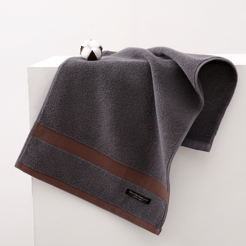 3pcs 100% Cotton For Everyday Use Thickening Towel,13*30nches, Soft Refreshing Breathable, Bacteriostat Bath Towel Water Injectivity Strong Quick Dryi
