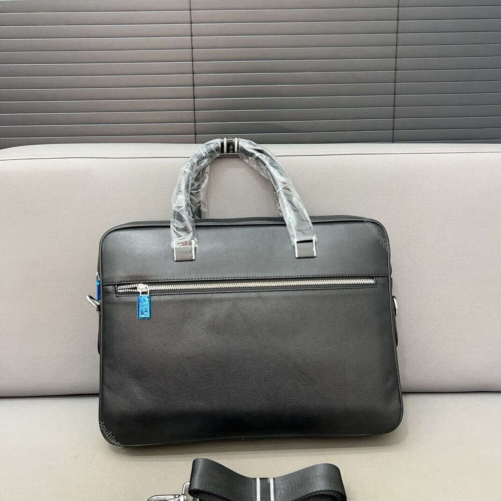 Cowhide Bags Luxurys Designers Briefcase Men Business Package Hots Sale Laptop Computer Bag Leather Handbag Messenger High Capacity Shoulder Handbags