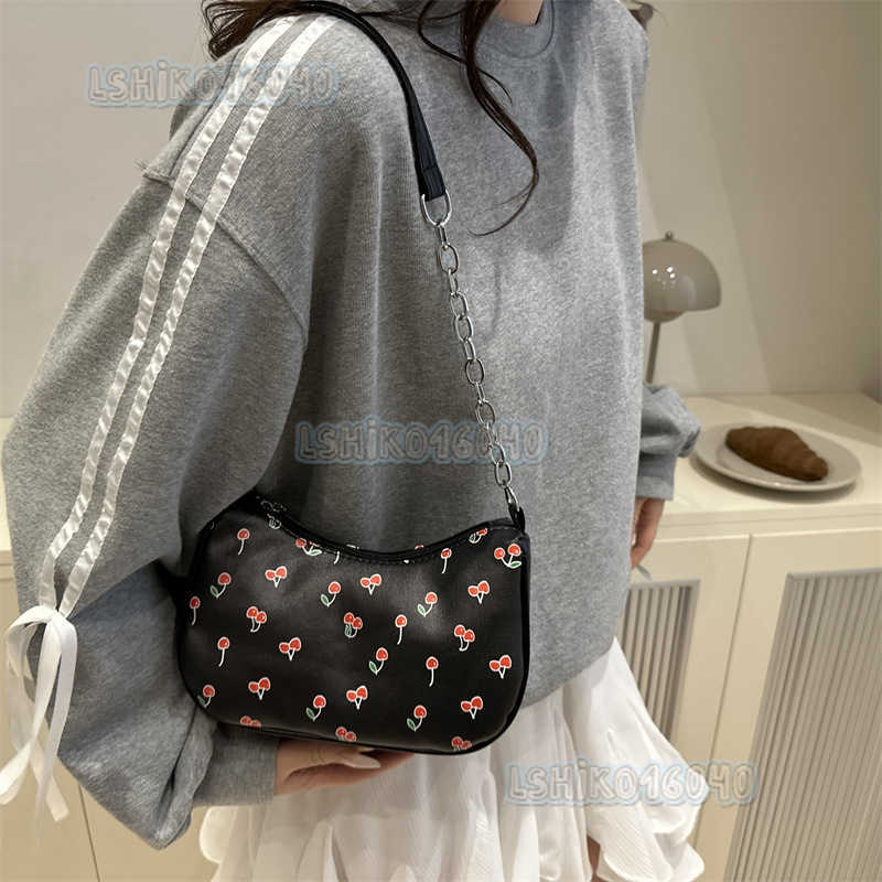 Product Title Casual Bag for Women 2025 New Cute Small Flower Shoulder Bag Style Fashionable Underarm Bag H250804
