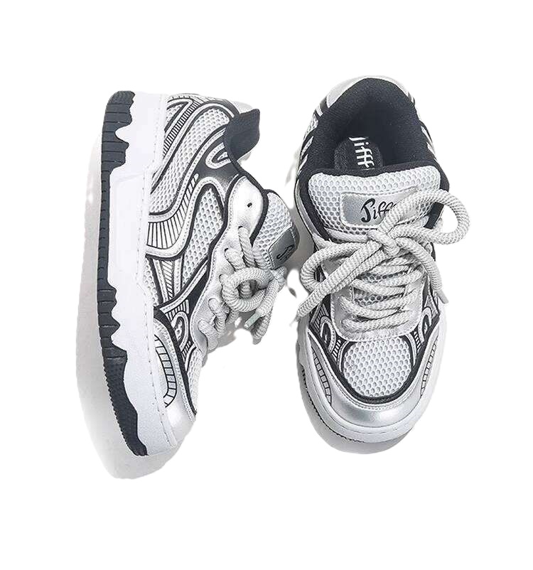Jifffly Bread Men 2025 New Summer Ins Trend Versatile Korean Fashion Couple Casual Shoes Women designer shoes