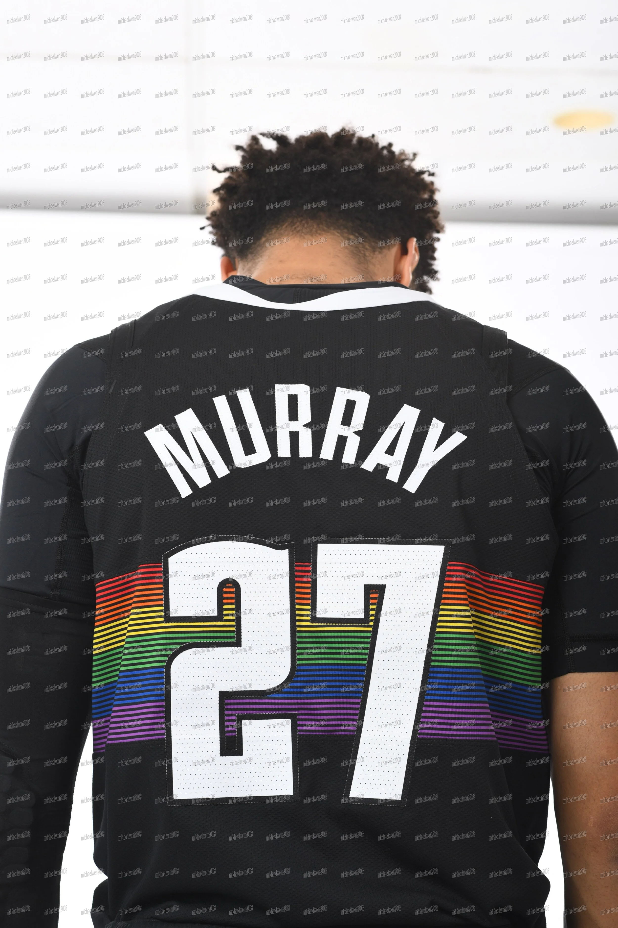 Personalized Custom Basketball Jersey 2025 City Edition Jersey Jokic Jamal Murray Gordon Peyton Watson Christian Braun Russell Westbrook