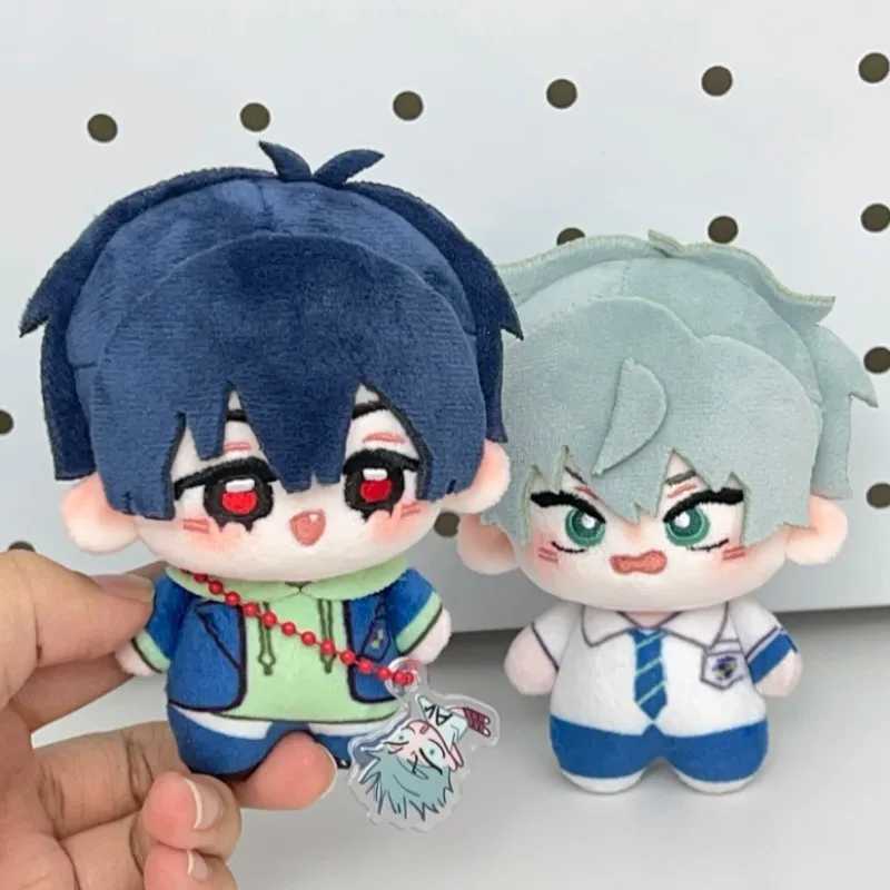 10cm Anime ALIEN STAGE Ivan Till Cartoon Plush Stuffed Doll Starfish Body Cosplay 10cm Game Toys Dolls Pendant Keychain Gift G250802