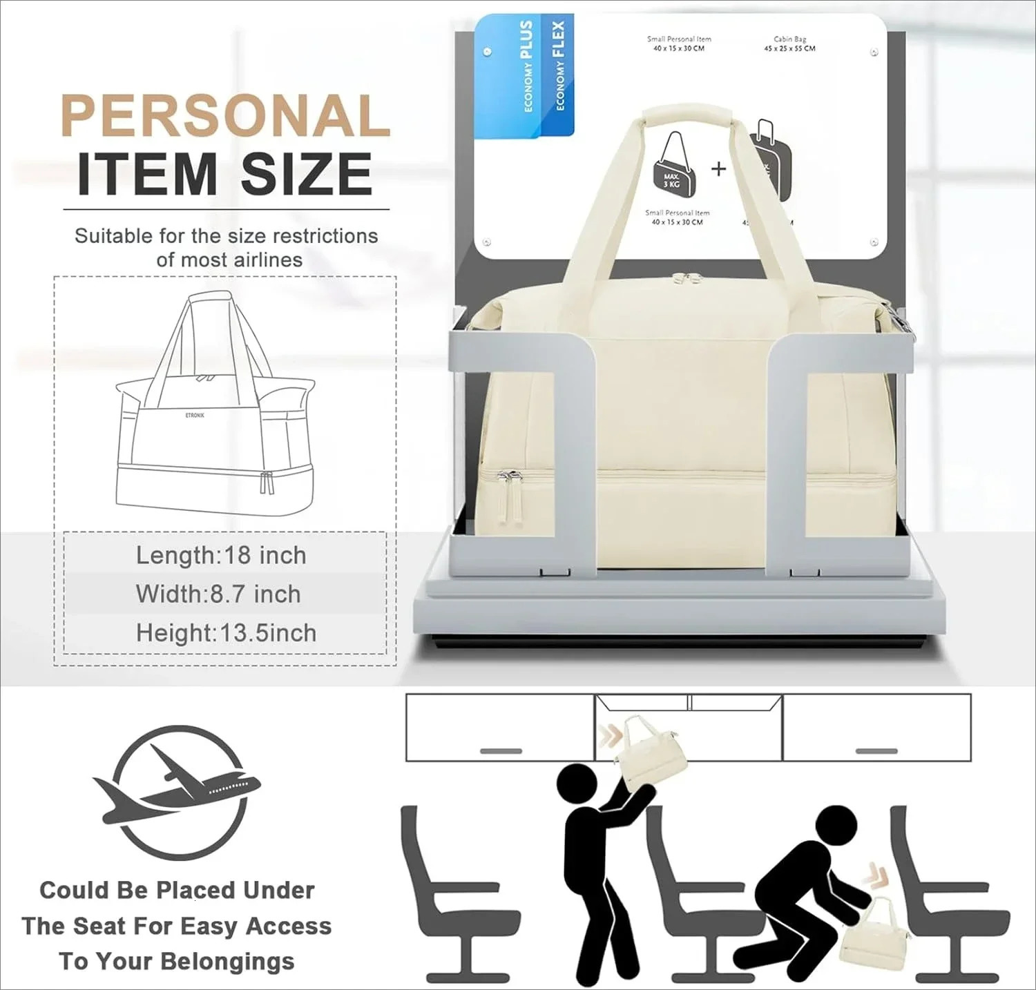 Gym Bag for Women Personal Item Travel Bag with Shoes Compartment Weekender Tote Bag with Pocket Mommy Bag for Women 250801