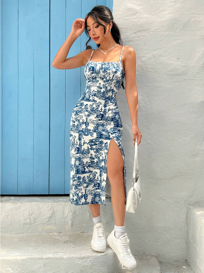 2025 European and American Women's S Fashion Dress Summer New trend Dress Lace Dress New Designer Dress