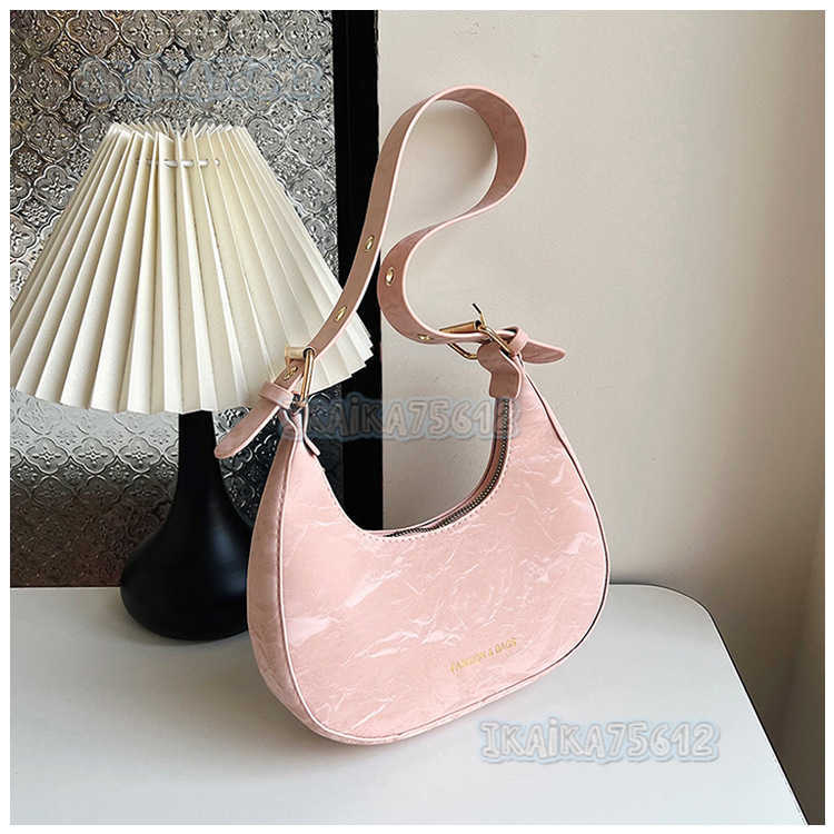 Niche Design Bag for Women 2025 New Fashionable Versatile Shoulder Underarm Bag Super Popular Handbag Crescent Bag H250804