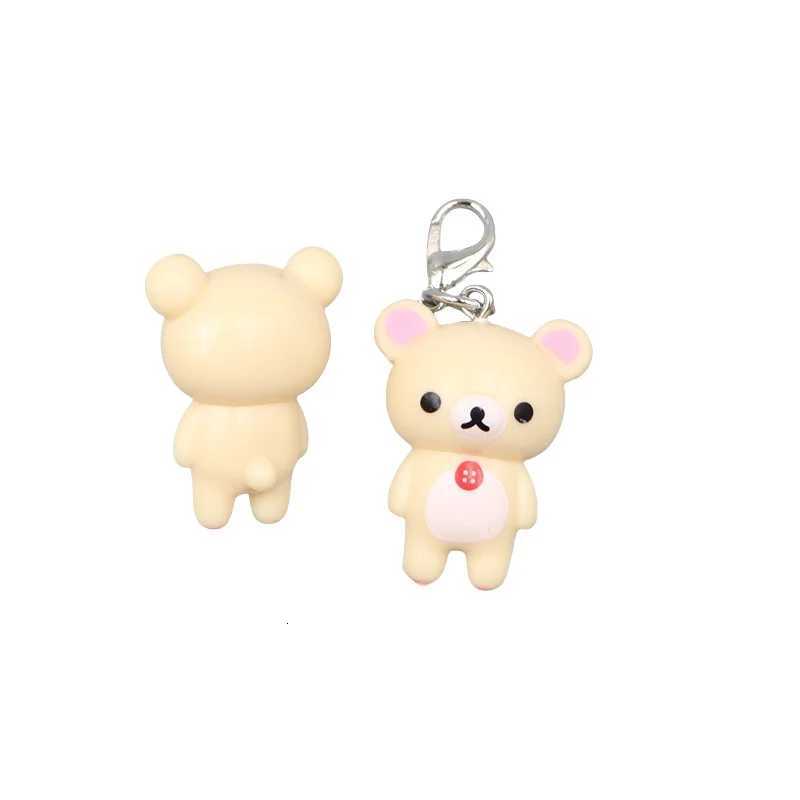 100% Cotton Linen Cotton Linen Cotton Linen Lazybear Doll Keychains Bag Clothing Puller Phone Rope Necklace Accessories Pendants Gift G250802