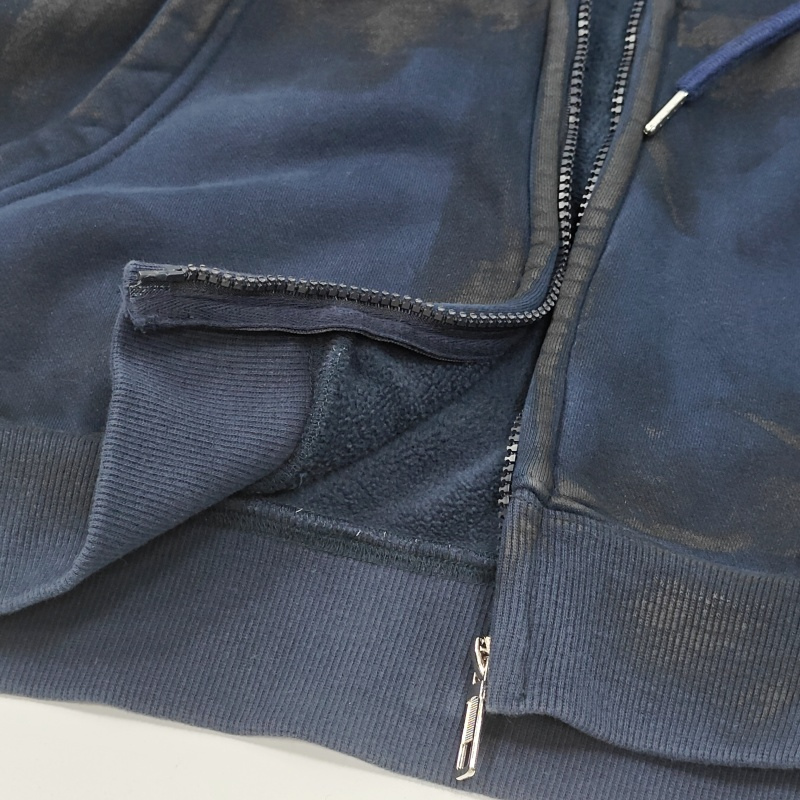 Customizable Zip-Up Hoodie: Warm & Cozy Soft Cotton Blend Sweatshirt Color, pattern, and style can be customized