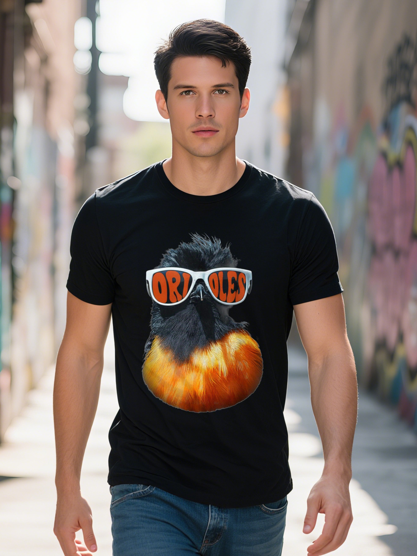 Baltimore Maryland Apparel Baseball s Vintage T Shirt funny graphic tee for men women Cotton Breathable Fabric d9d2c