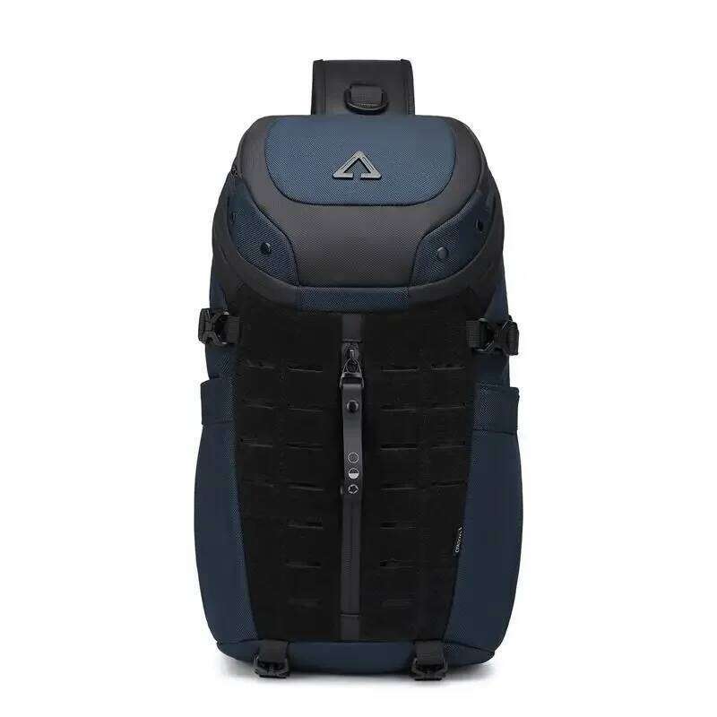 Chest Cross bag men Waterproof USB Crossbody Bag Anti-Theft Short Travel Messenger Sling Fashion Designer