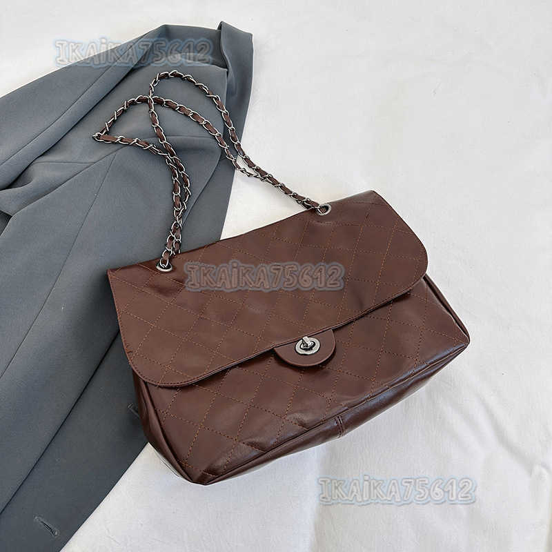 Large Capacity Bag for Women Trendy Tote Bag 2025 Winter New Fashion Commuter Shoulder Crossbody Bag for Women H250804