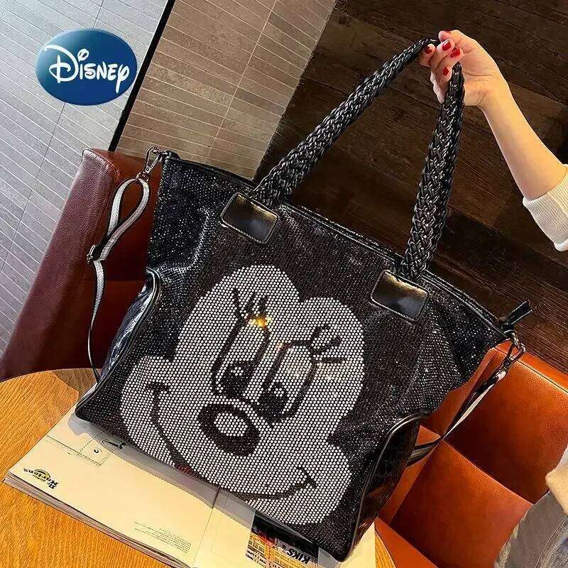 Minnie New Handbag Brand Dia Embedding Women's Large Capacity Fashion Shoulder Bag High Quality
