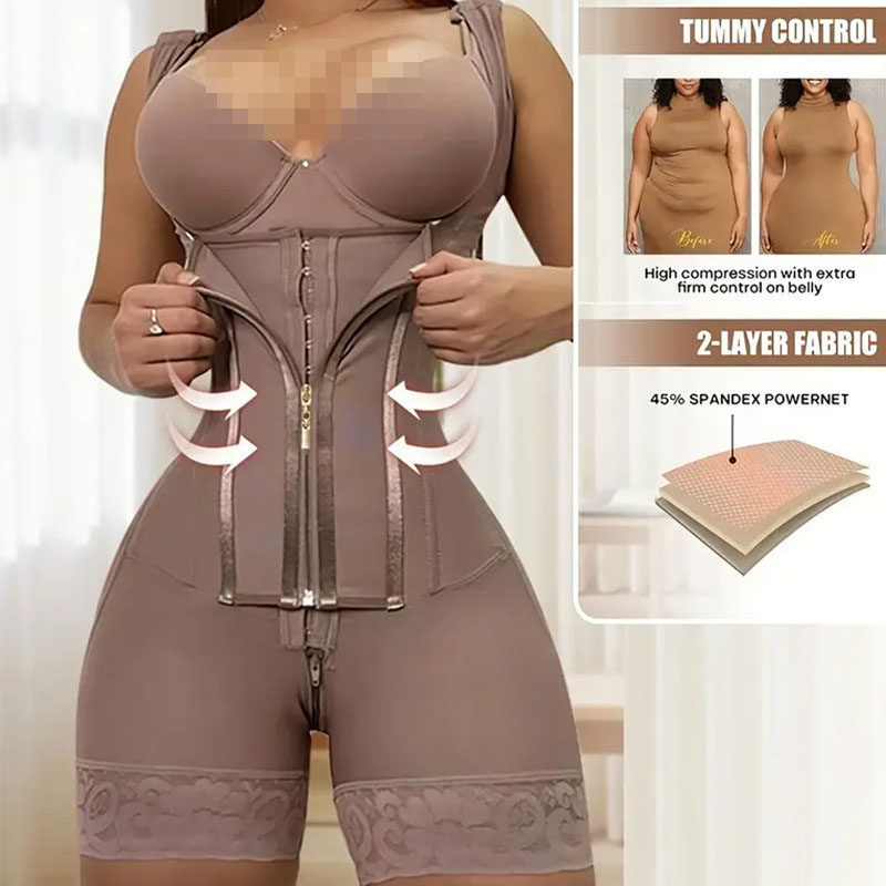 New Waist & Tummy Shaper for Women High Waist Seamless Shapewear Body Suit Abdomen Control Shaping Perfect Curve Rounded Hips Body Shaper
