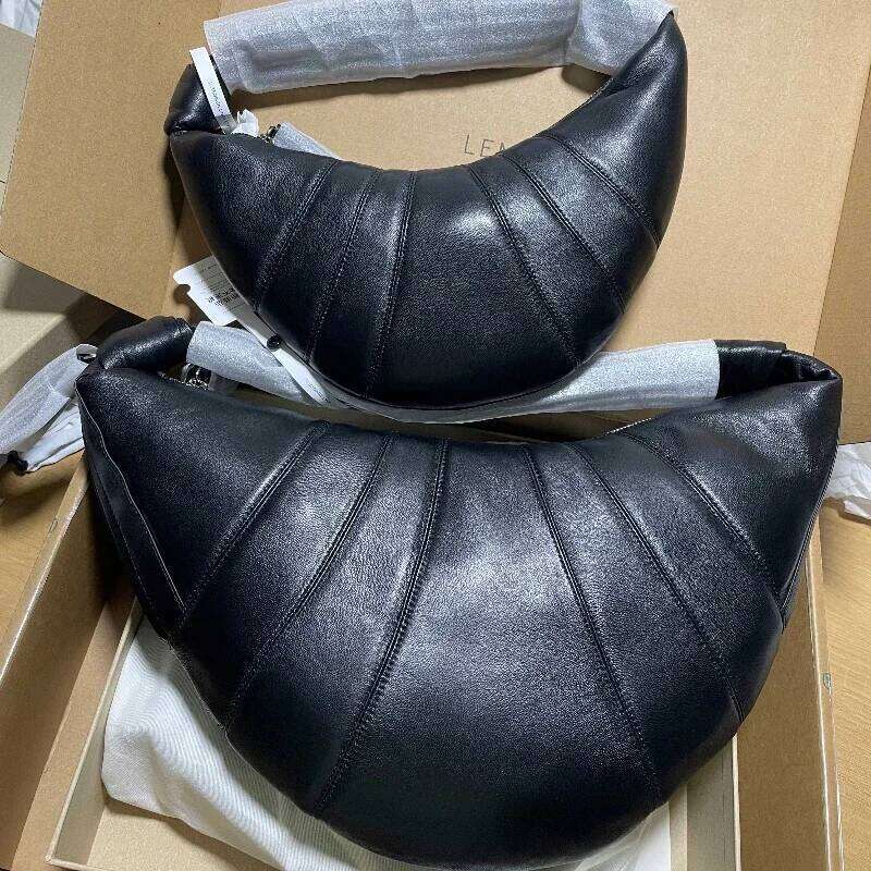 SS Lambskin Croissant High end Light Underarm Women s Handbag Brand Original Dumpling Bag bag