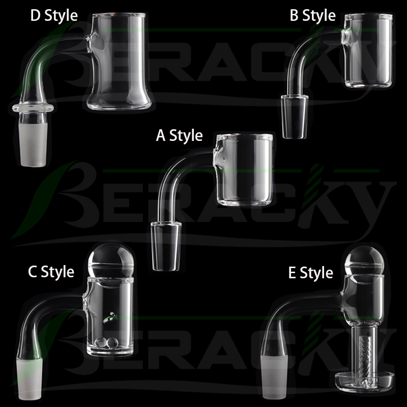 Beracky Full Weld And Non Full Weld Beveled Edge Terp Slurpers Quartz Banger 10mm 14mm 18mm Evan Shore Quartz Nail
