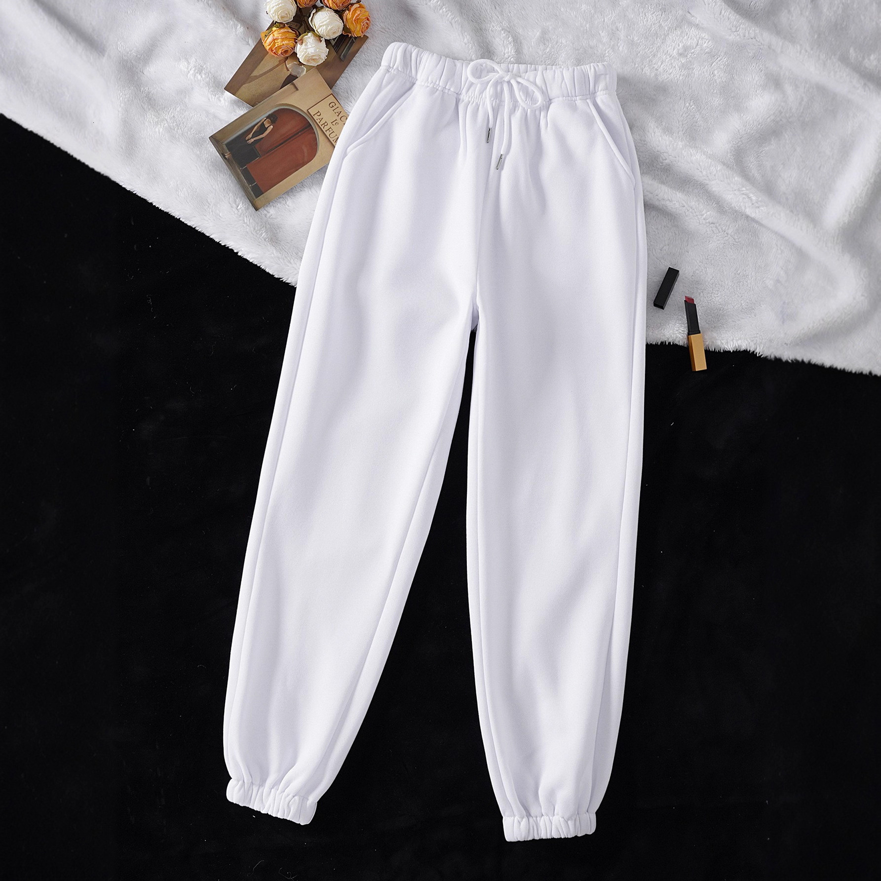 Free shipping designer Women Autumn Winter New Wish Casual Loose StraightLeg Sweatpants High quality clothing