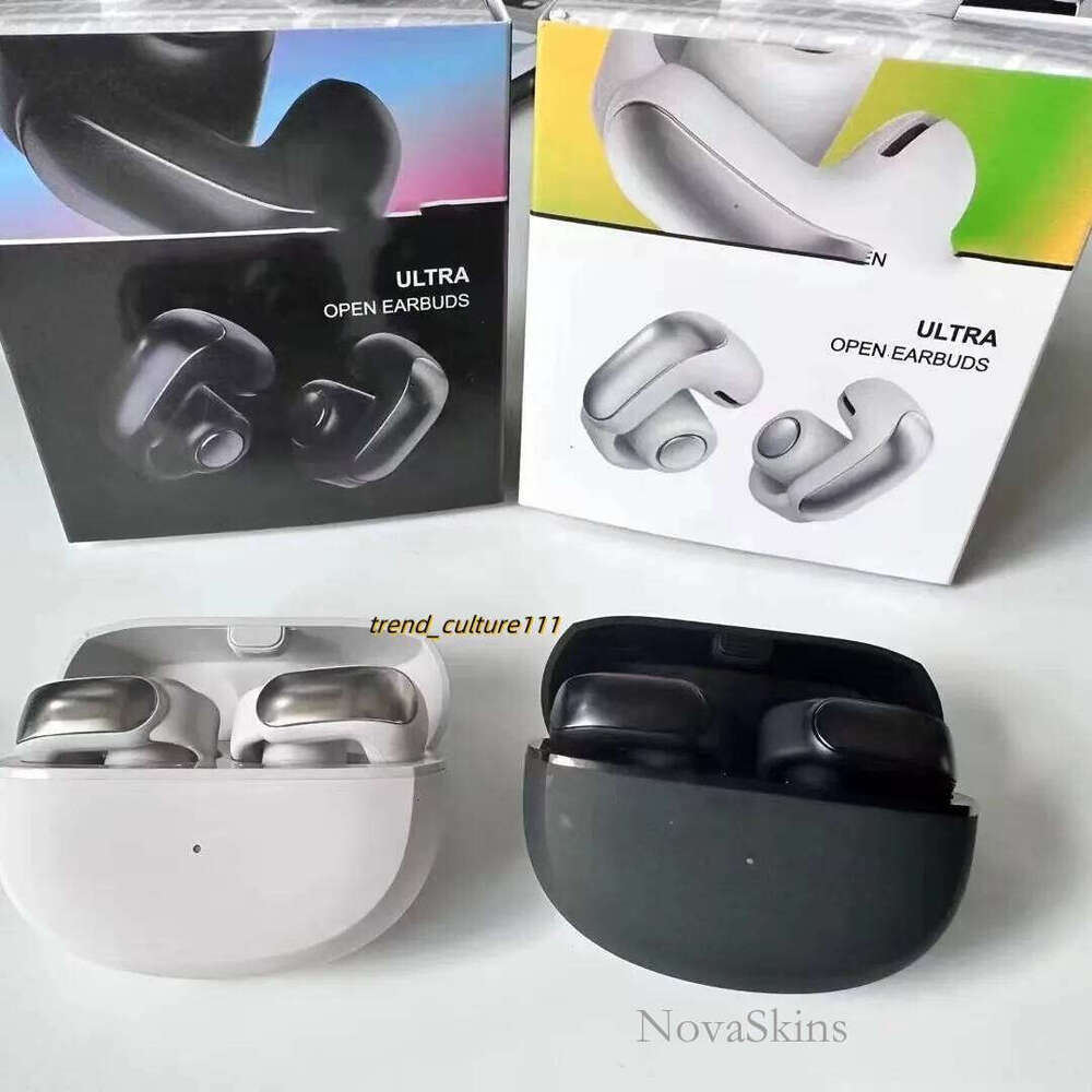New Ultra Open Wireless Bluetooth V12 Earclip Space Audio Not In Earphones
