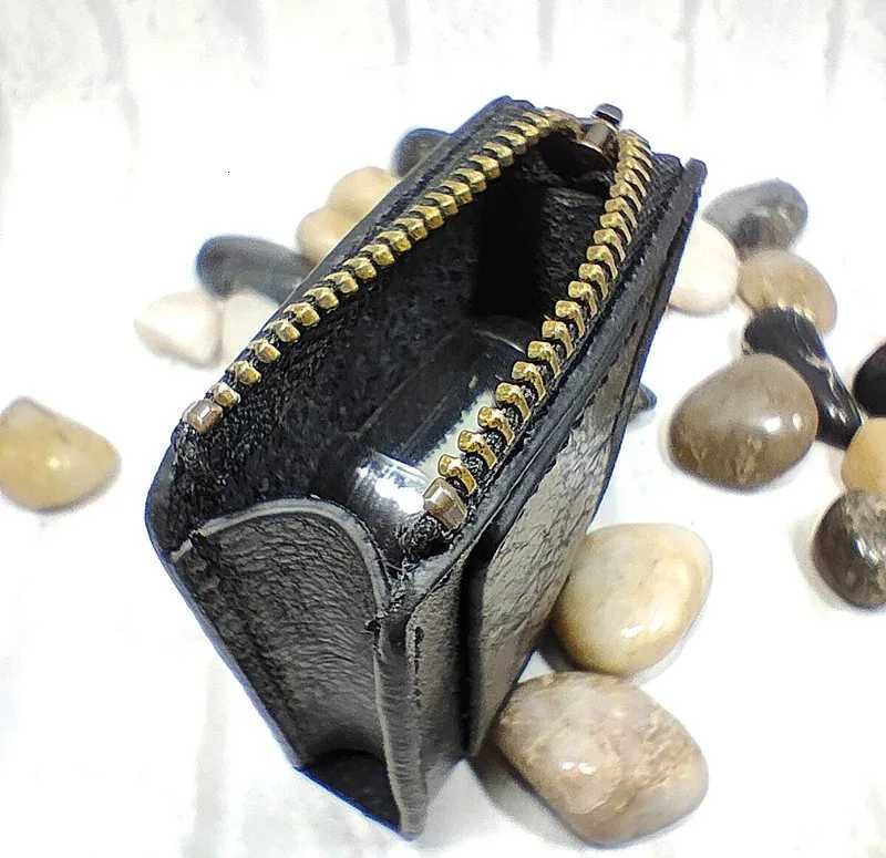 Zippered Car Key Case Belt Pouch Genuine Leather Keys Waist Bag Key Fanny Pack Wallet Organizer Holder Men L02D-TY G250802