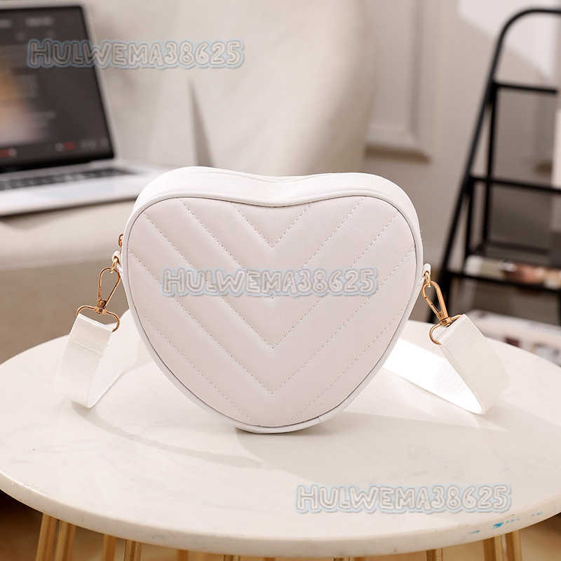 Sweet Heart-shaped Small Bag 2025 New Fashion Embroidered Womens Bag Shoulder Crossbody Bag Ladies Phone Bag H250804