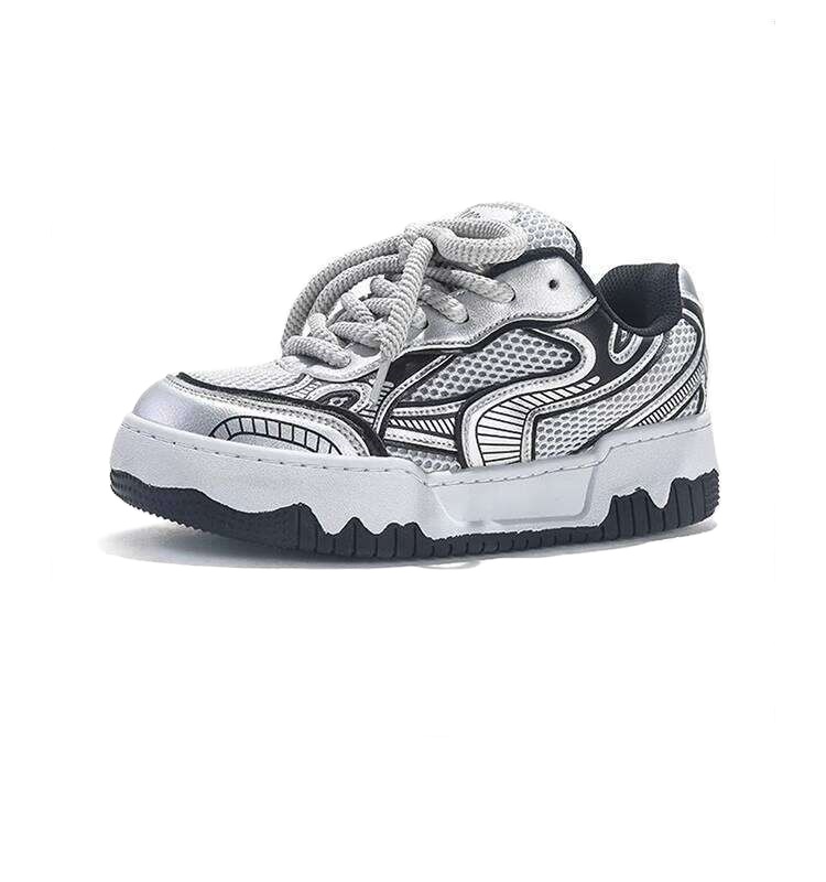 Jifffly Bread Men 2025 New Summer Ins Trend Versatile Korean Fashion Couple Casual Shoes Women designer shoes