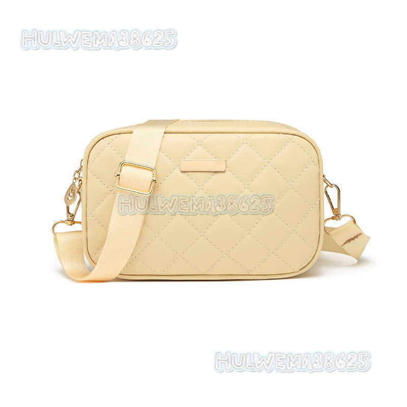 Womens Bag 2025 New Fashion Trendy Phone Bag Camera Bag Simple Embroidered Crossbody Small Square Bag H250804