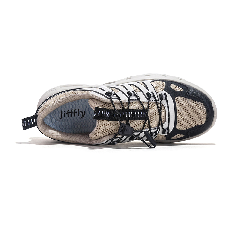 Jifffly Dad shoes men's style 2025 new summer hot style ins super retro versatile thick sole height increasing sports shoes