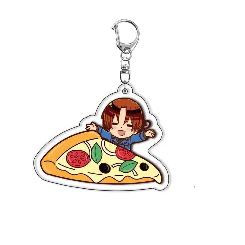 Hetalia Axis Powers APH All Chibi Characters Keychain Keychains Ring For Accessories Bag Cartoon Pendant Keyring Fans Gifts G250802