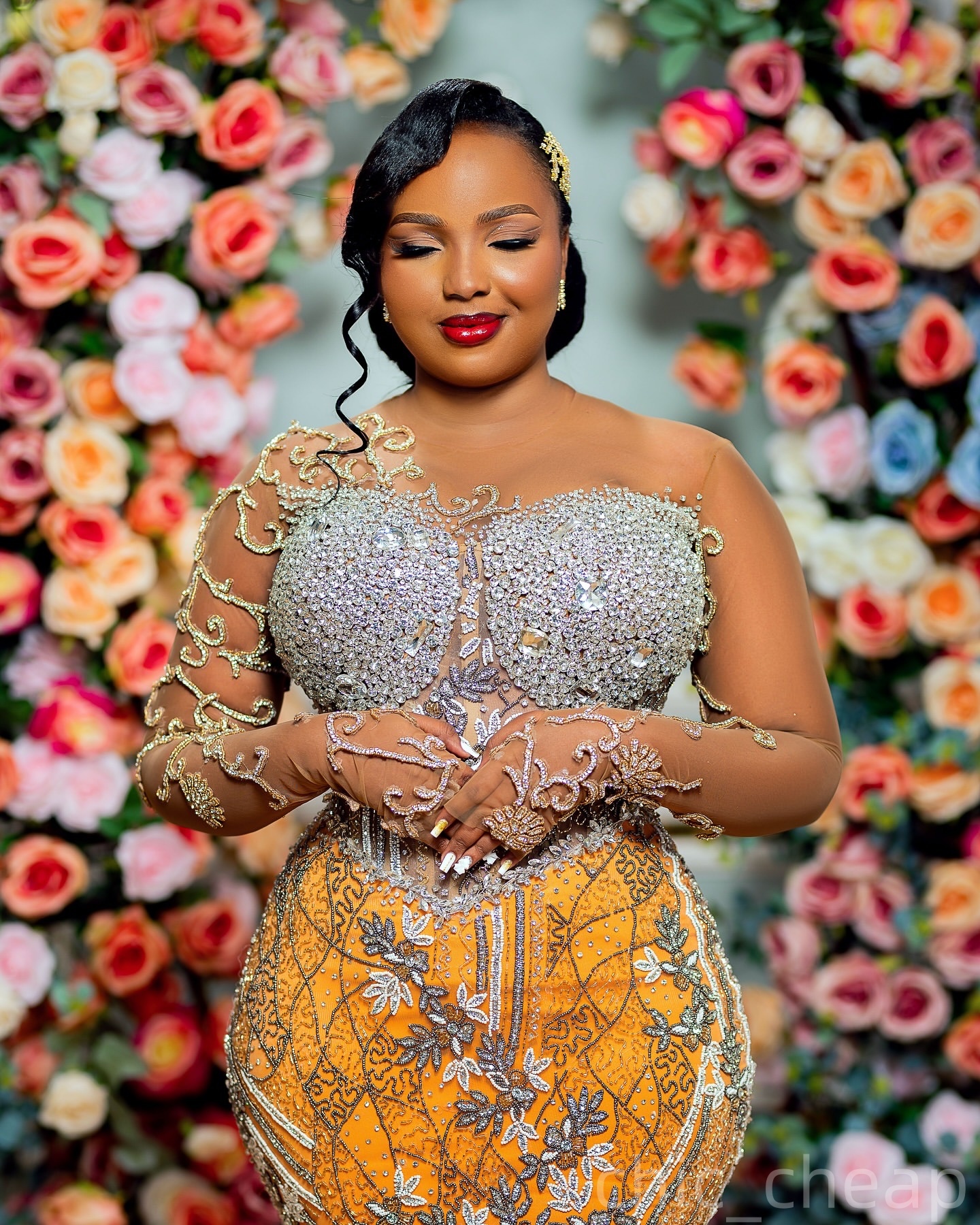 Yellow Mermaid Prom Dresses 2025 Luxurious Beaded Crystals Evening Formal Party Second Birthday Engagement Gowns Plus Size Dress For Special Occasions