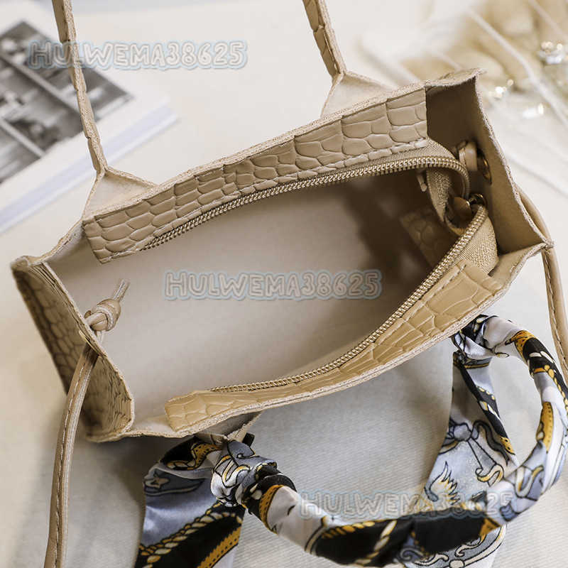 Womens Crocodile Pattern Handbag 2025 Autumn Winter New Single Shoulder Crossbody Coin Bag Trendy H250804