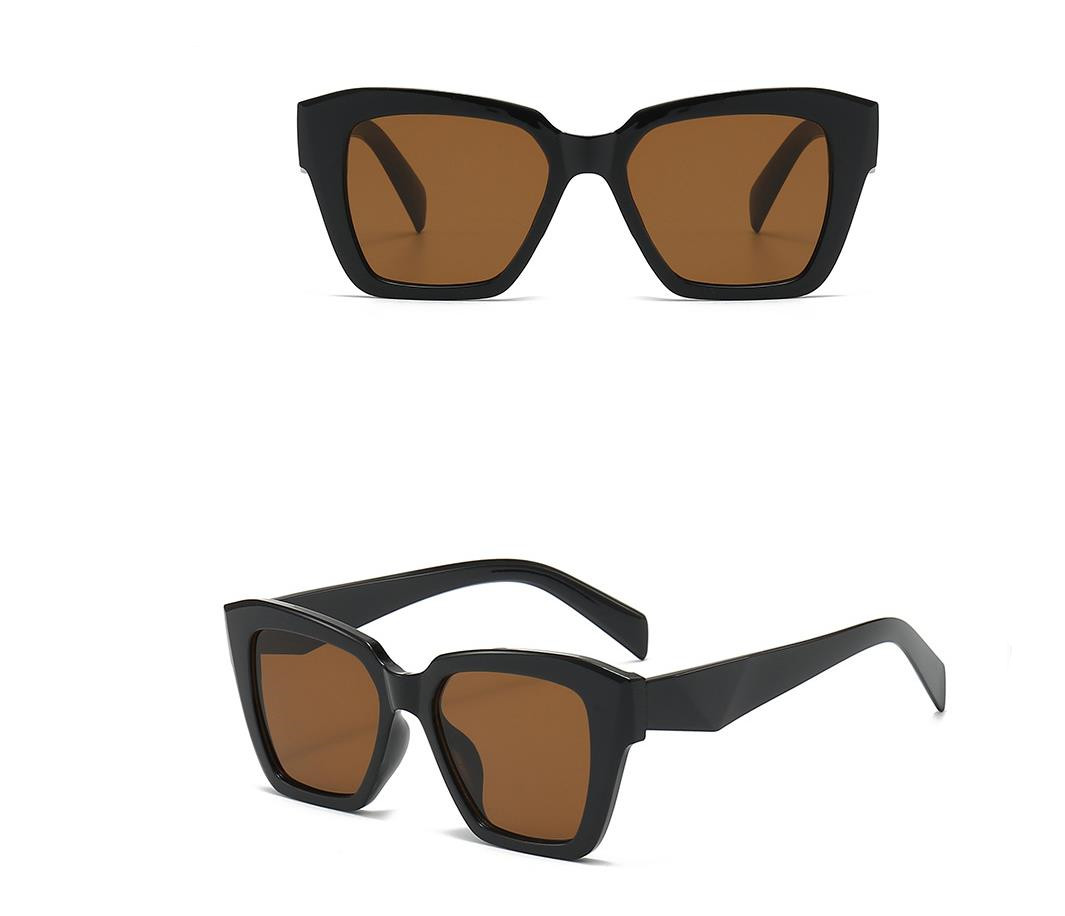 Designer Sunglasses For Women Oversized Sunglasses Fashion Classic Retro Sunglasses Luxury Polarized Goggle Pilot PC Frame Square UV400 Eyewear Pra606