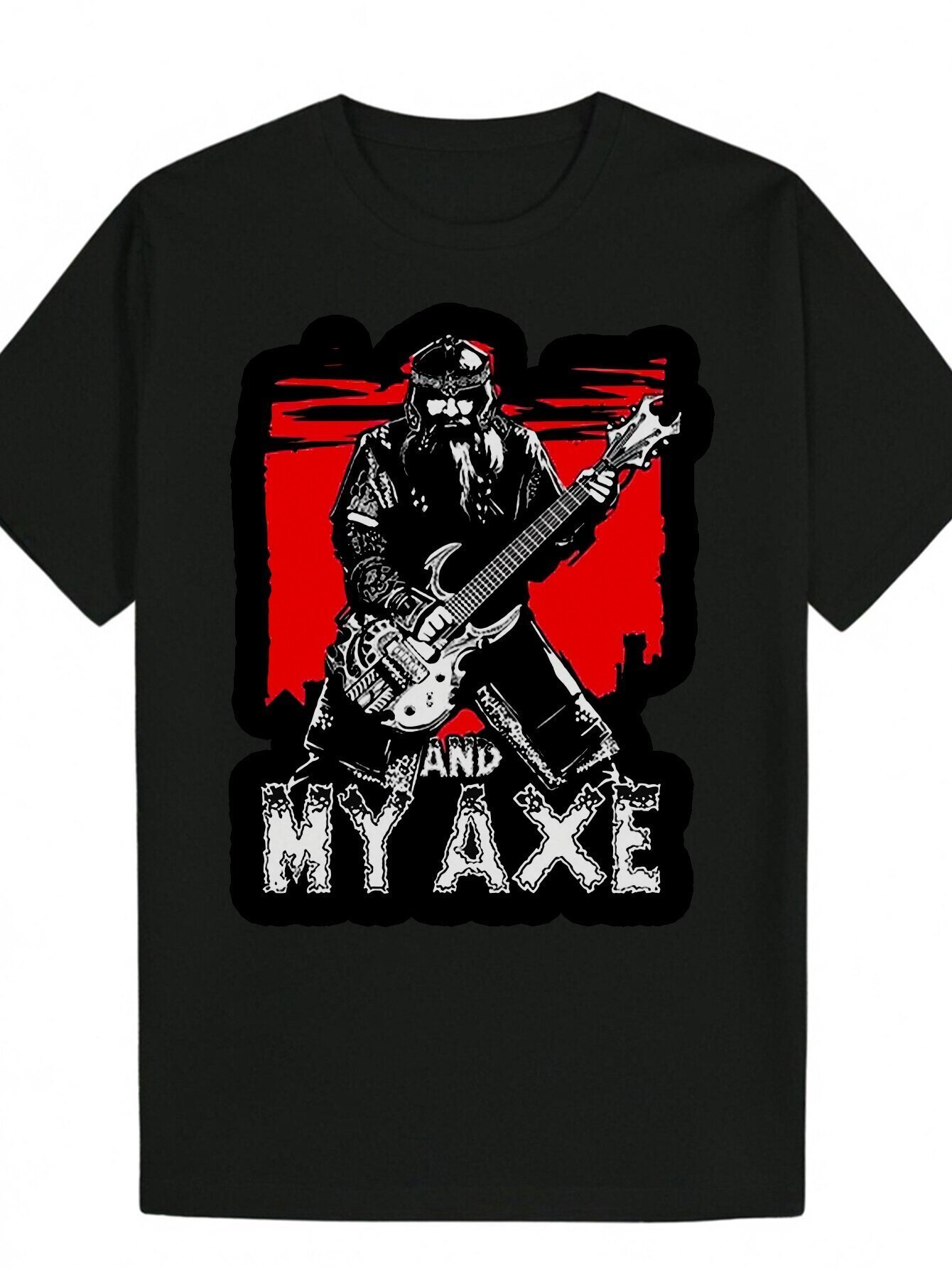 Funny Short Sleeve Graphic Fashion Print Summer T-Shirt Series Essential Y2K Anime Inappropriate Horror Black Humor Band Theme Men's Gift 069cc