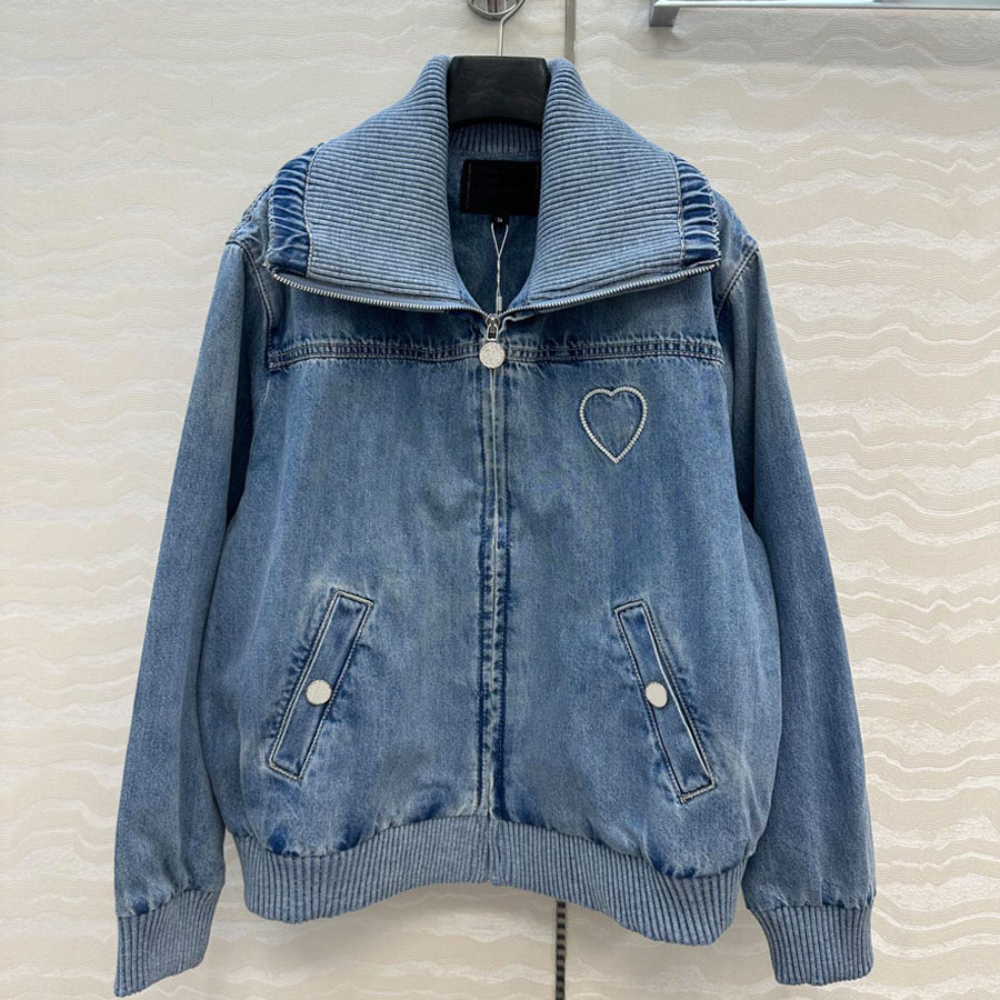 Fashiona Denim Cowboy Jacket High quality Letter decoration shirt Casual and comfortable Jacket Coat Luxury Designer Coat womens