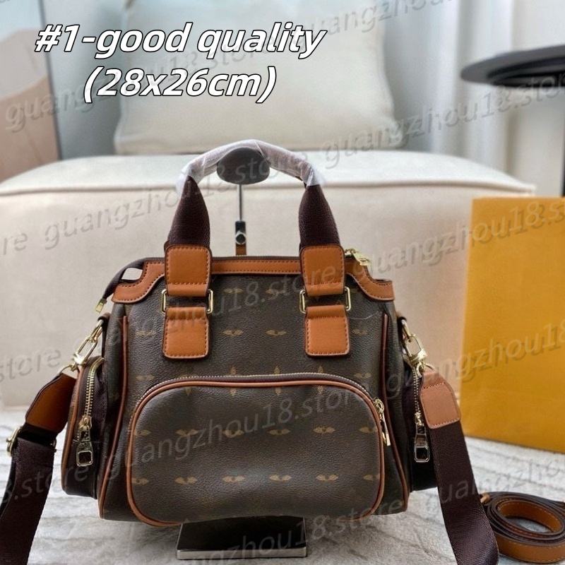 Fashion Designer Handbags Women's Vintage Zipper Bag for Outdoor Holiday Home Style Luxury Bags Festival Gifts No Box 32031