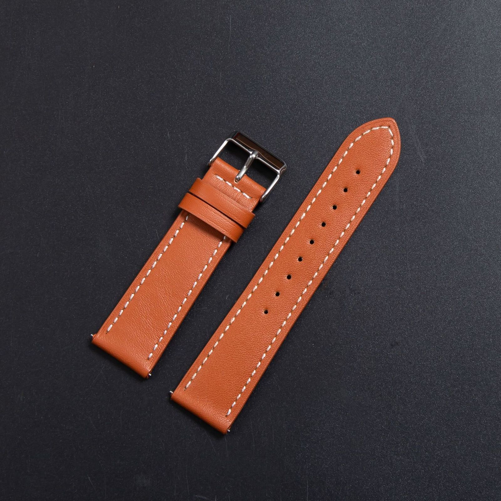 Top Layer Cowhide Genuine Leather Watch Strap for Men Suitable for Traditional Watches and Smart Watch Series Sports Style