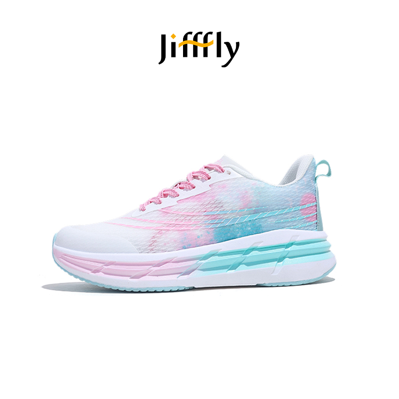 Jiffly Men's Running Shoes Fall/Winter 2025 Lightweight Cushioned Mesh Breathable Soft Sole