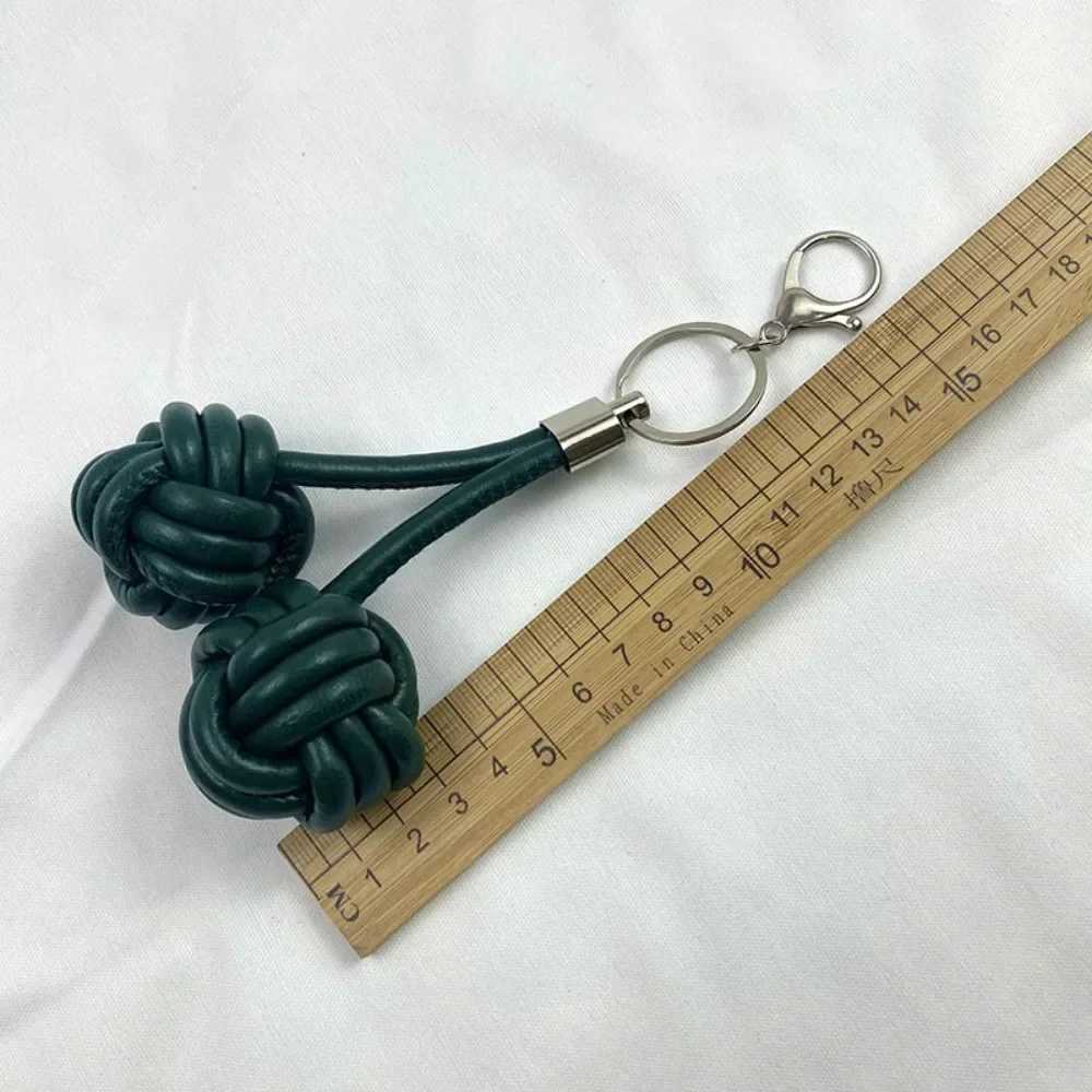 Hand Woven Rope Monkey Fist Pendant With Hanging Buckle Solid Color Bag Hanging Decoration Fashion Bag Hanging Accessory Gift G250802