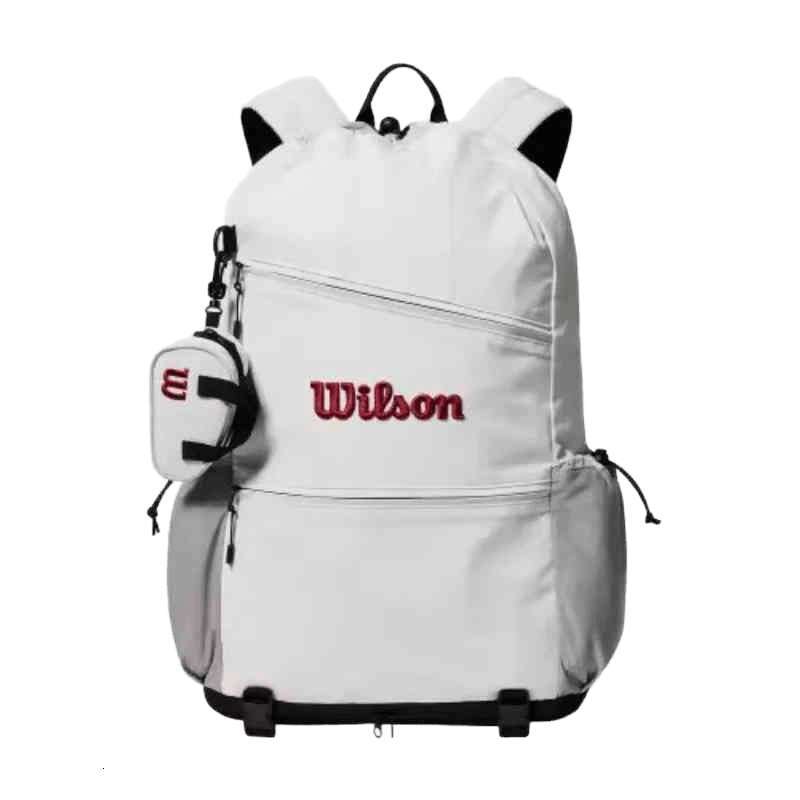 Tennis Racket Large Capacity Badminton Sports Backpack Drawstring Leisure Travel Bag With Mini Pocket for Men