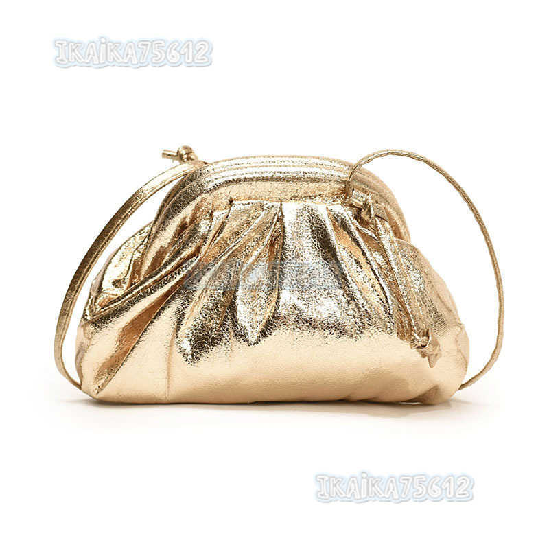 Fashion Summer Elegant Crossbody Bag Niche Small Bag Womens Bag 2025 New Simple Pleated Shell Bag H250804