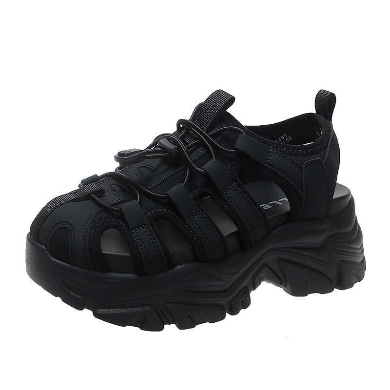 2025 New Summer designer shoes Roman Thick-Soled Platform Height-Increasing Breathable Sports Casual Shoes for Petite Women
