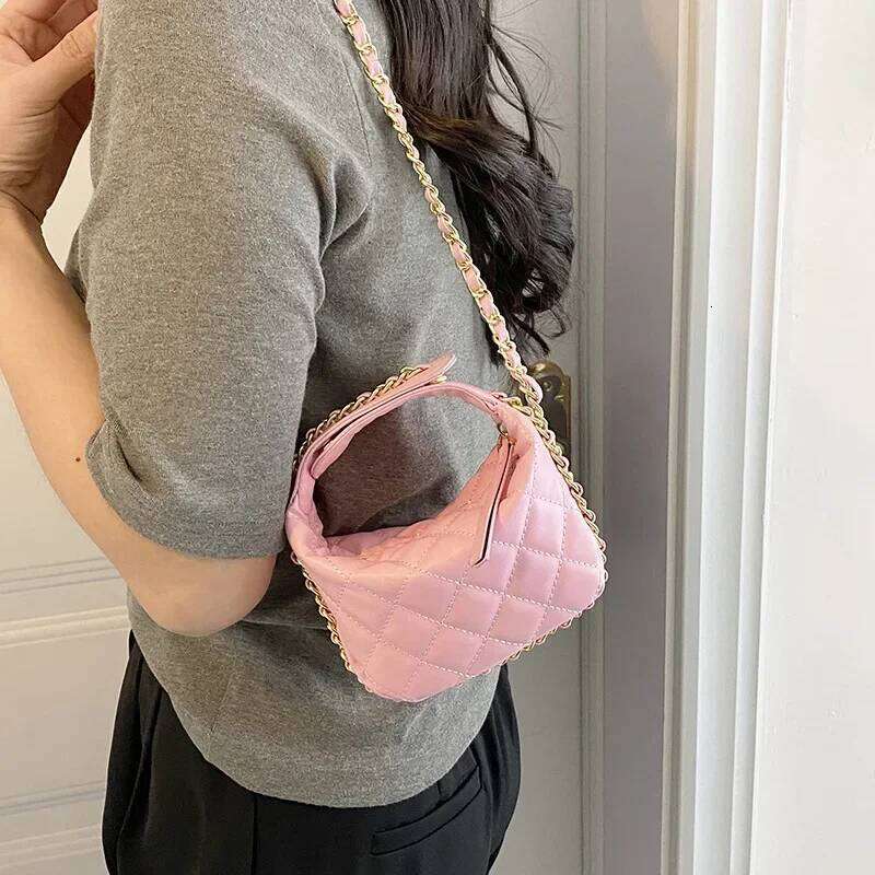 Female Shoulder Fashion Handbag Women's Crossbody Laser Small Square High Quality Chain Bag Tote Bags For Women