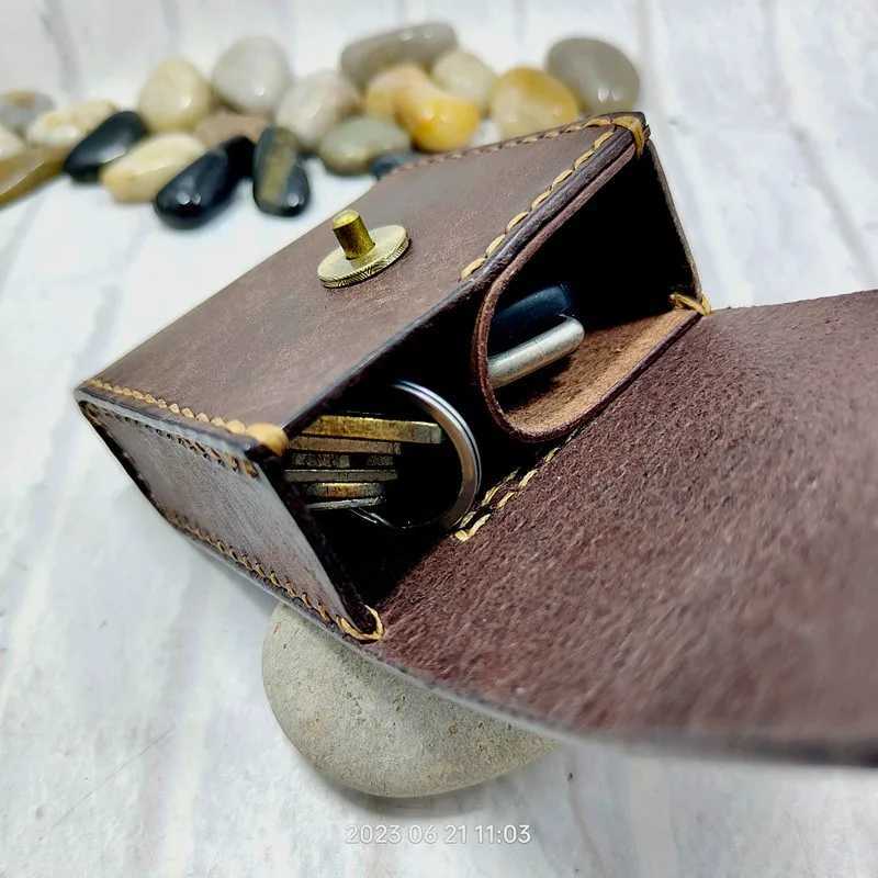 Blongk Multifunctional Key Holder Waist Bag Genuine Leather Car Key Case Folding Glasses Belt Pack for Men and Women 1652cg G250802