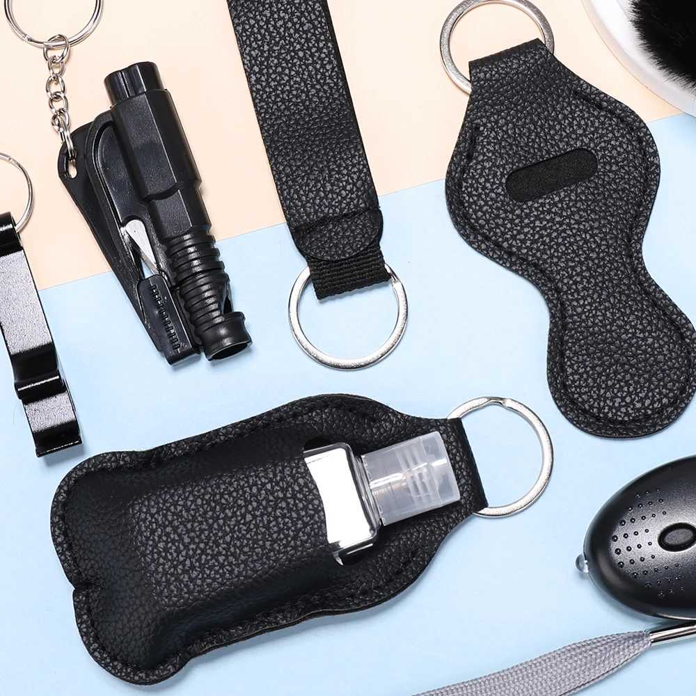 Self Defense Keychain Set for Women Safety Keychain Full Set with Personal Alarm Window Breaker Keychain Accessories G250802