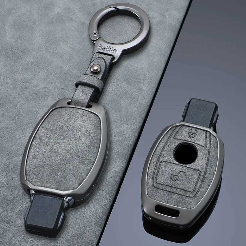 Car Key Case Cover Key Bag Accessories For Mercedes Benz A B C S Class AMG GLA CLA GLC W176 W221 W204 W205 Shell Fob Keychain G250802