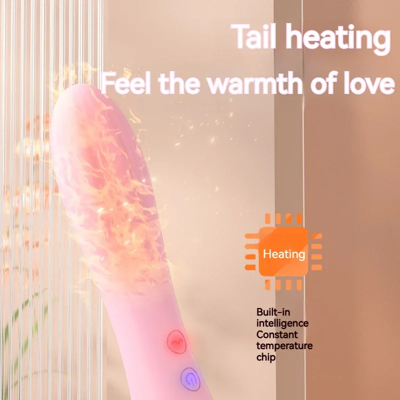 Silicone Double Head Av Wand Vibrators Powerful Clit Stimulation Nipple Massager Dildo Vibrator for Women LL-B2115