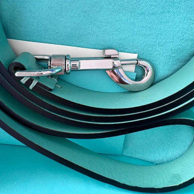 Designer Leash Set Blue Leather Collars-Stylish Collar with Metal Tag- Sytle, Soft Adjustable for Small Dogs Advanced Dog Accessories S Free shipping